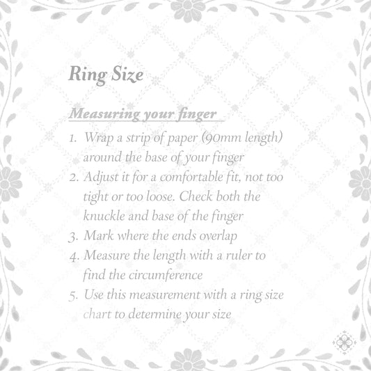 Aura Heart Ring | Lilac & black