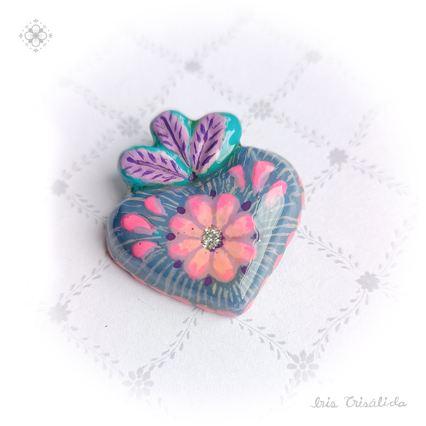 Cherished Heart Pendant | Multicolored