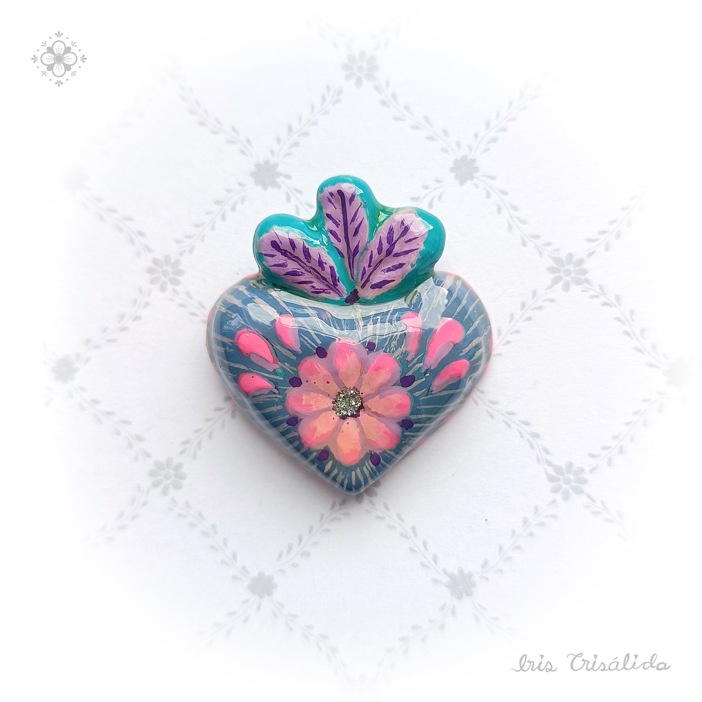 Cherished Heart Pendant | Multicolored