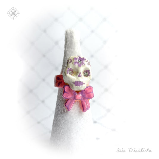 Dear Death Ring | Pink & lilac